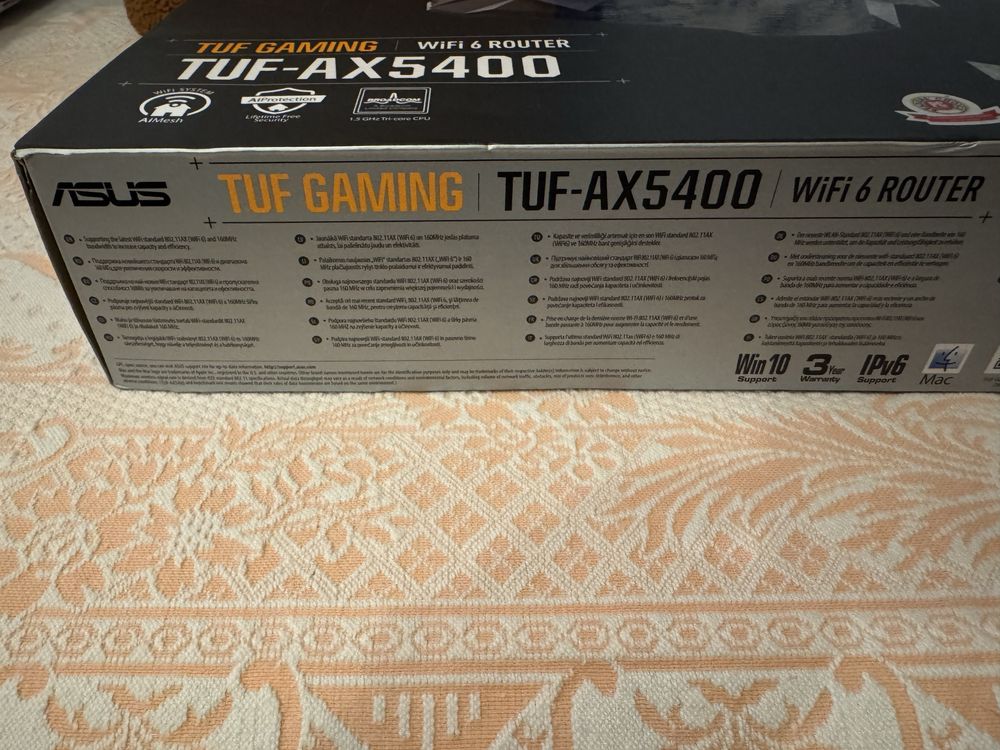 Router ASUS TUF-AX5400 Wi-Fi 6 - NOVO