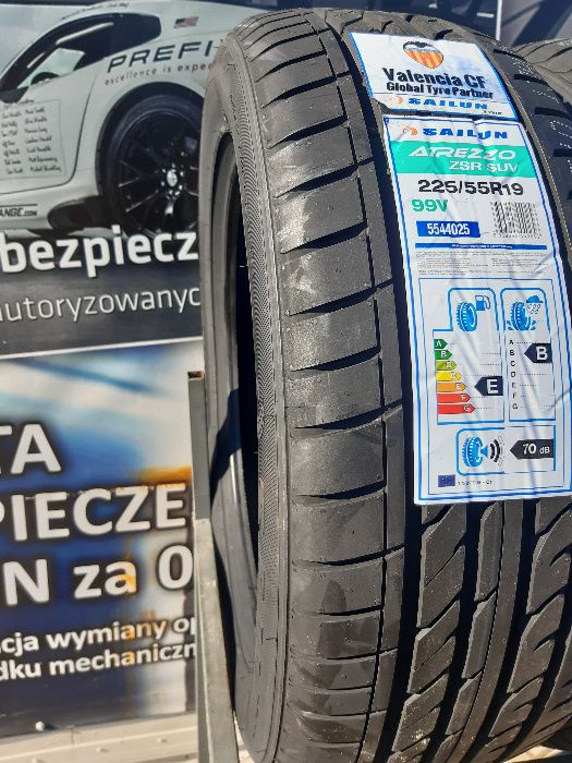 4xNowa Letnia 225/55 R19 SAILUN ATREZZO ZSR 99V XL Gwarancja