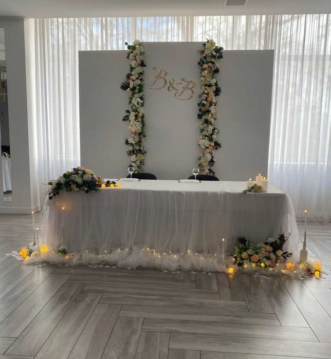 Декорування свят під ключ/Оренда декору весілля і свят