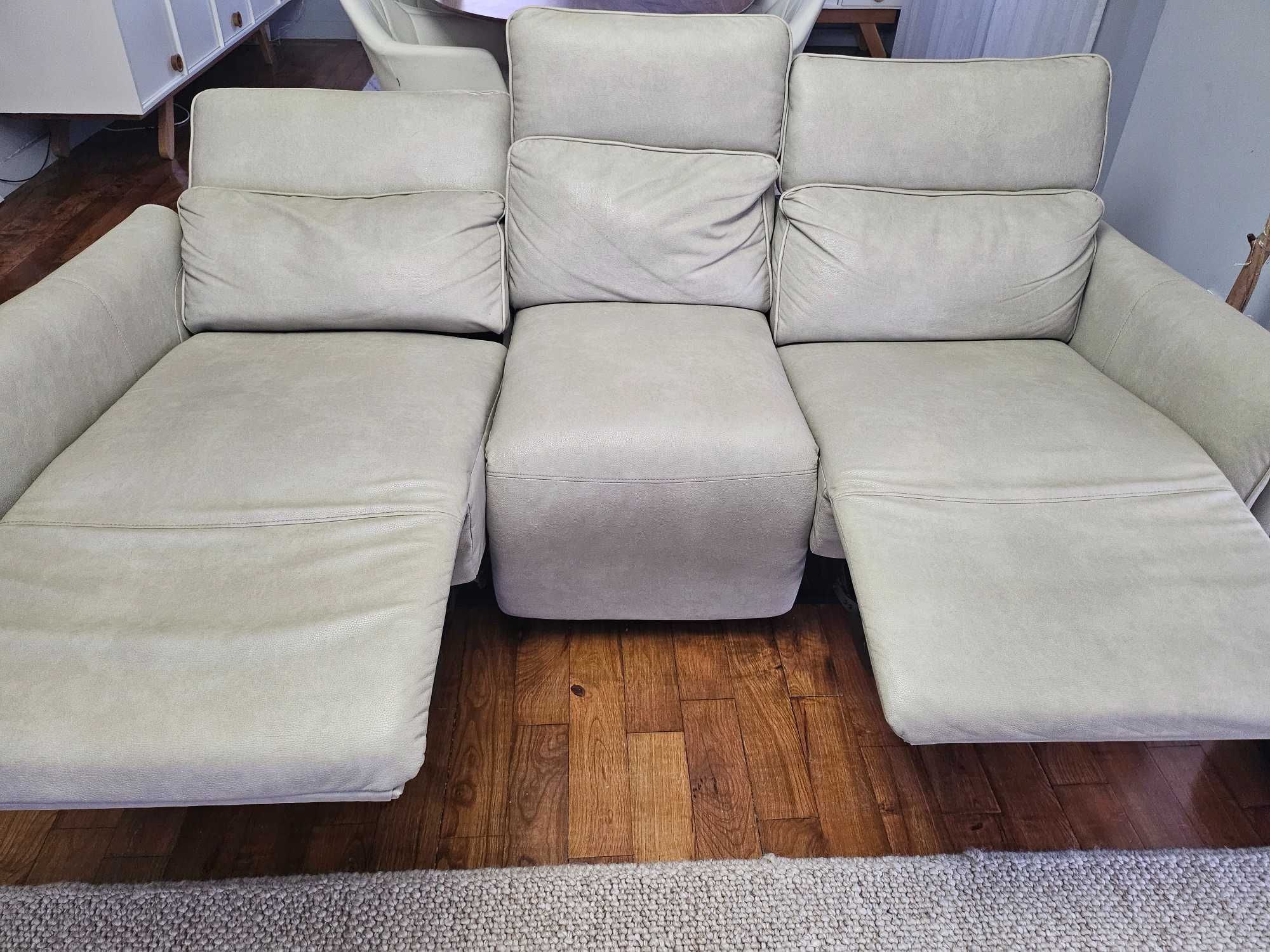 Conjunto sofas chaise long