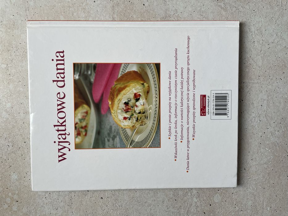 Książka kucharska Wyjątkowe dania Szybko i smacznie
