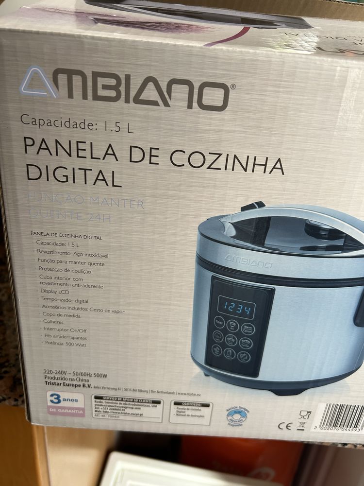 Panela de cozinha digital
