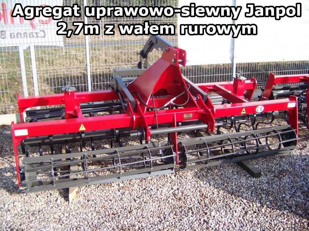 *METANGA* Agregat uprawowo-siewny siewny uprawowy HYDROPACK 2,5-4,0m