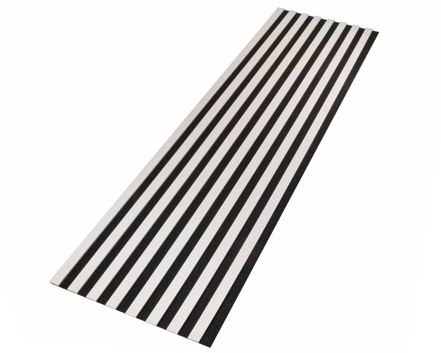 Lamele ścienne na czarnym filcu 260cm x 54 cm Kaszmir, Dąb i inne