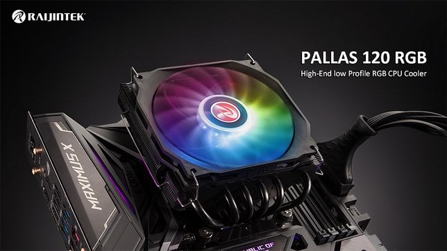 mini ITX cooler Низкопрофильный Raijintek Pallas 120 RGB