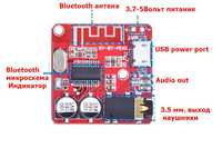 Bluetooth аудио приемник Bluetooth 5,0 MP3 декодер 1 шт.