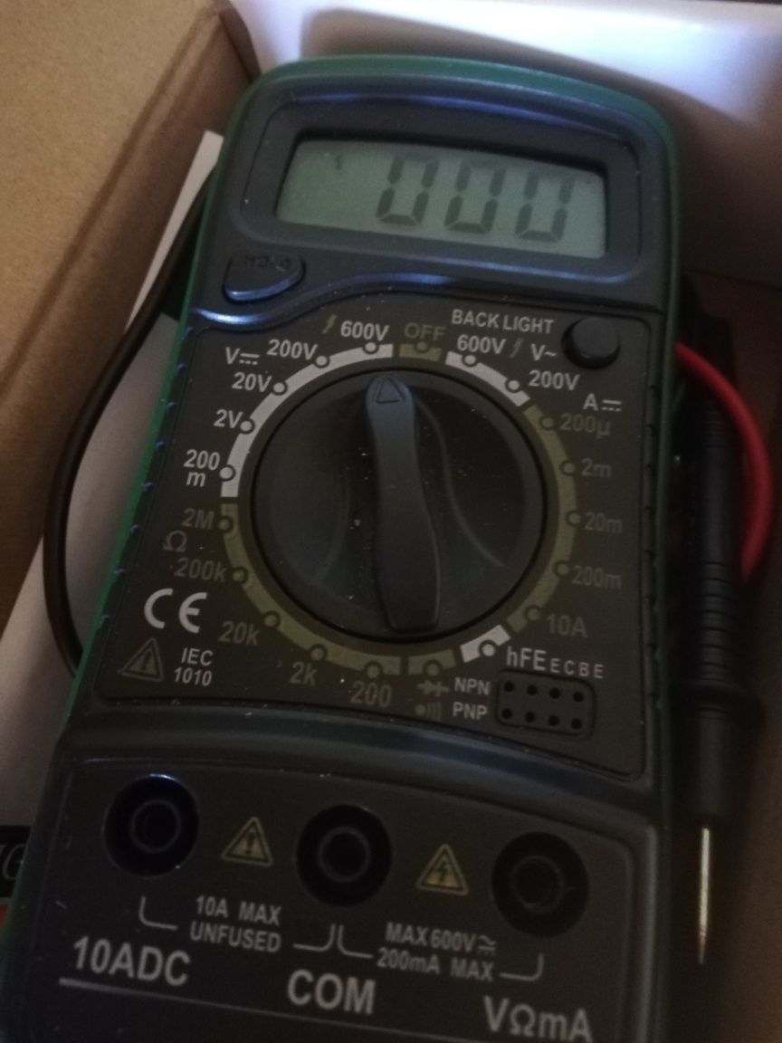 Multimeter digital para iniciantes