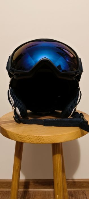 Kask narciarski + gogle 4F rozm. M 54-56 cm
