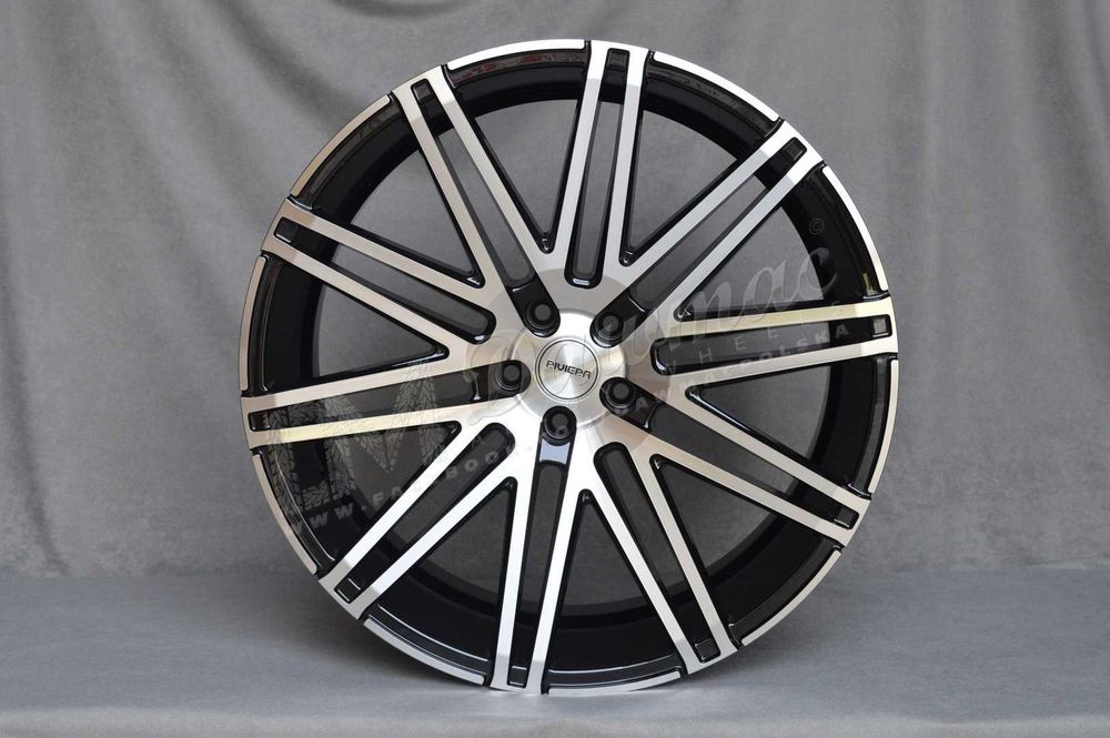 PROMOCJA! Felgi RIVIERA RV120 22" 9J ET30 5x112 Black Polished
