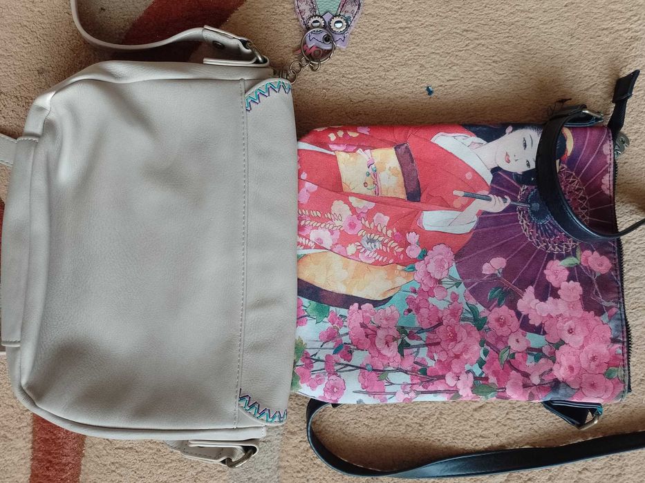 Dwie torebki Desigual i Mantarray