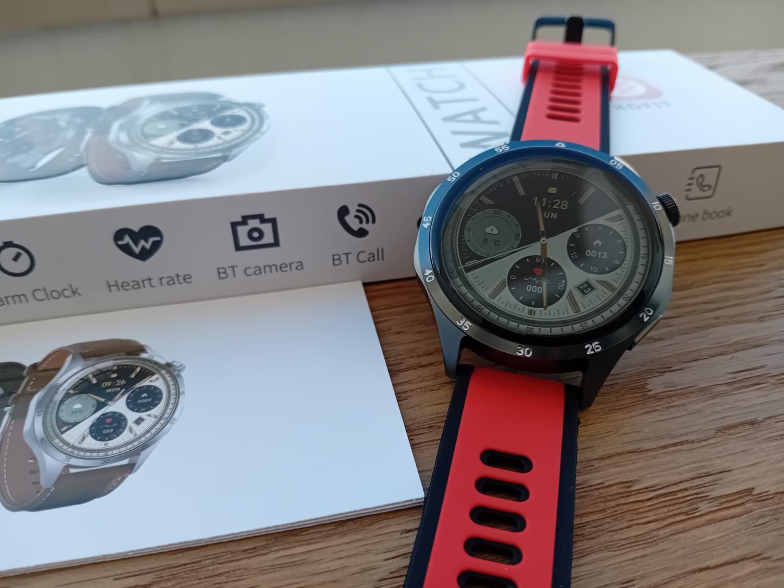 GT4 PRO PLUS Smartwatch 48mm : Vermelho