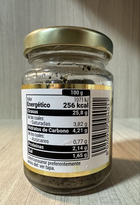 Трюфельний соус Salsa de Trufa Hacendado 80 г (Іспанія)