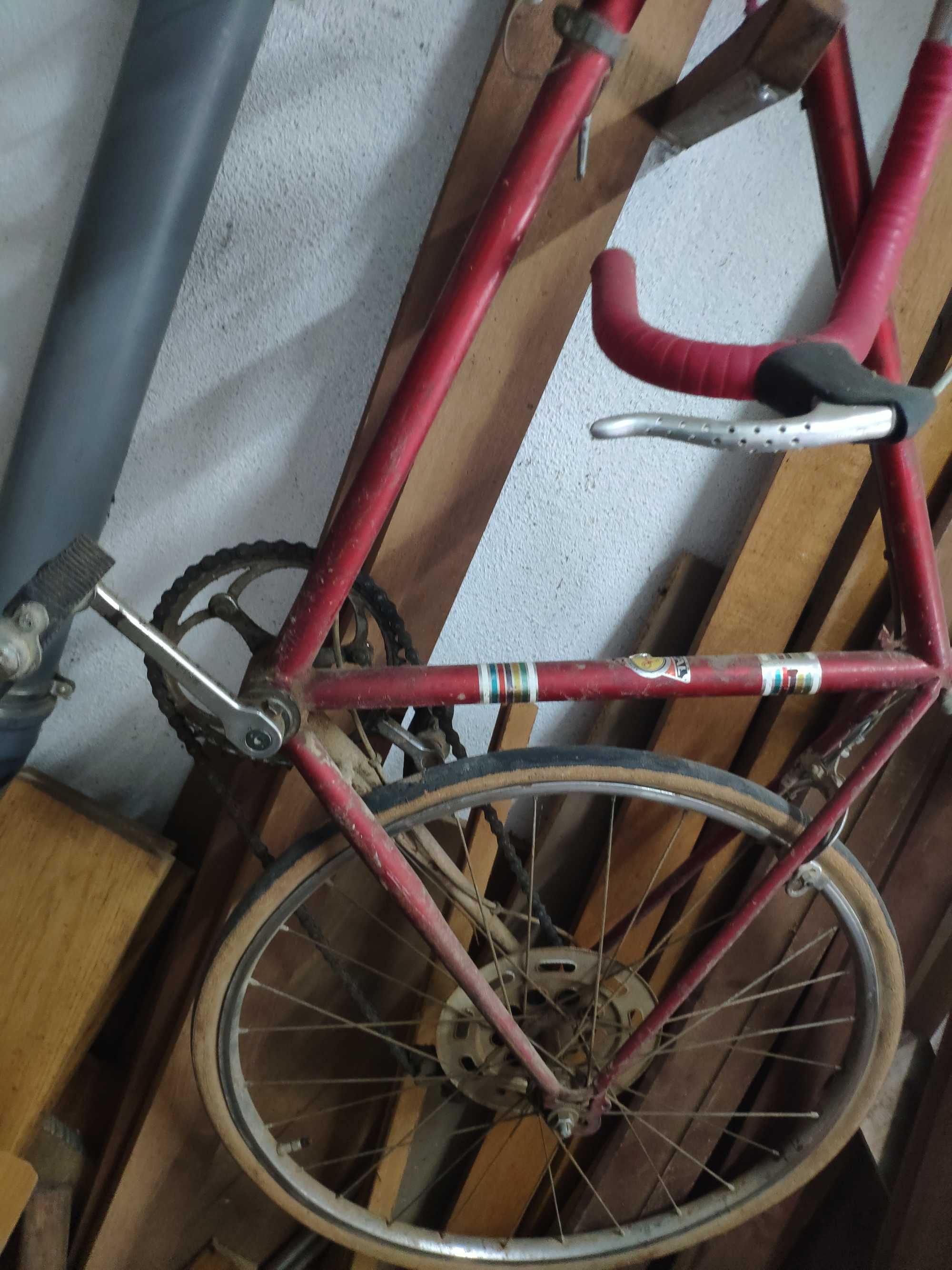 Bicicleta ciclismo antiga