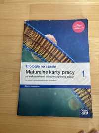 biologia na czasie 1 maturalne karty pracy zakres rozszerzony Nowa Era