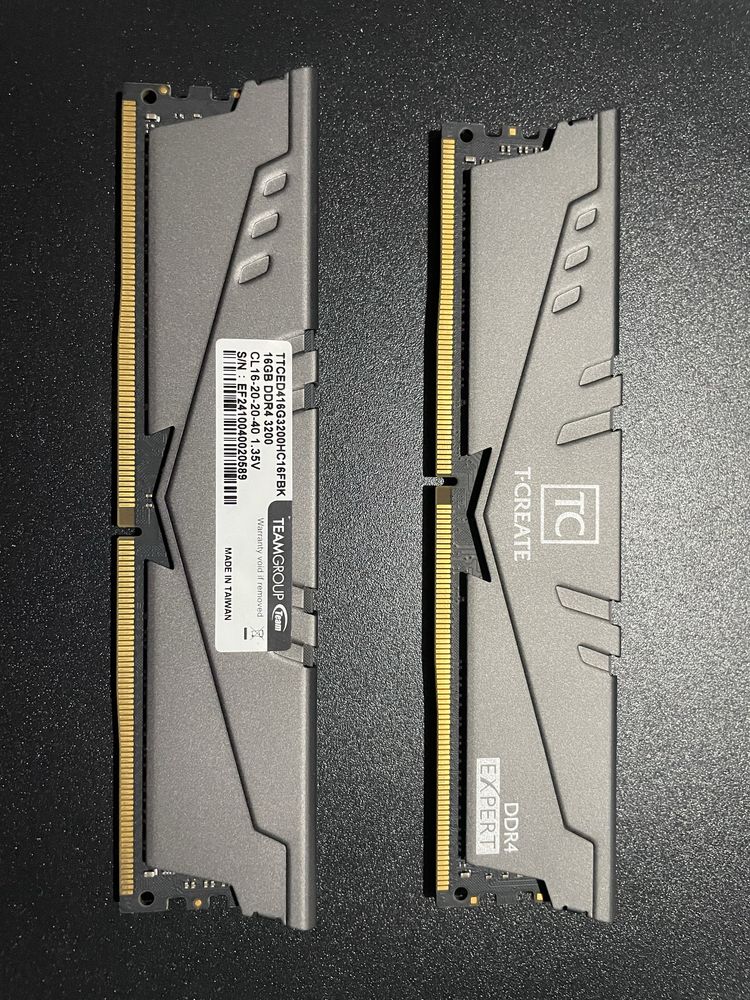 Memórias Ram DDR4 2x16GB 3200mt/s cl16
