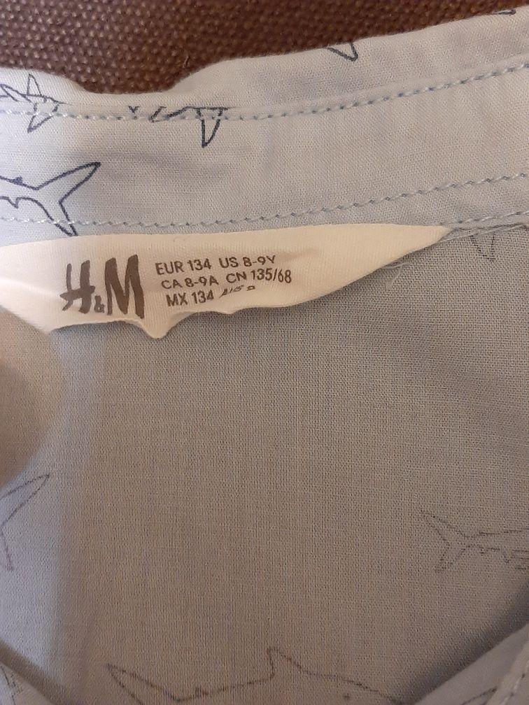 Рубашка H&M  р.8-9