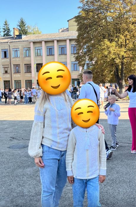 Вишиванки для мама і сина