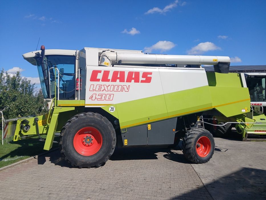 Claas lexion 430 heder 5.4m stan idealny