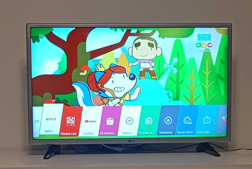 32 Cali TV LG LED Smart TV DVB-T2 HEVC + Kabel HDMI + Upominek + Kupon