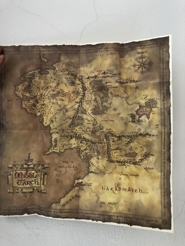 Colecionável “Lord of the Rings” Edição limitada e numerada, com DVD e