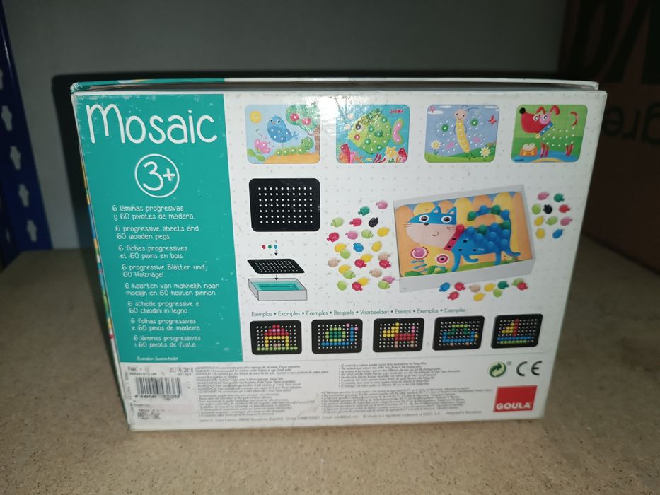 Jogo Mosaic, da Goula.