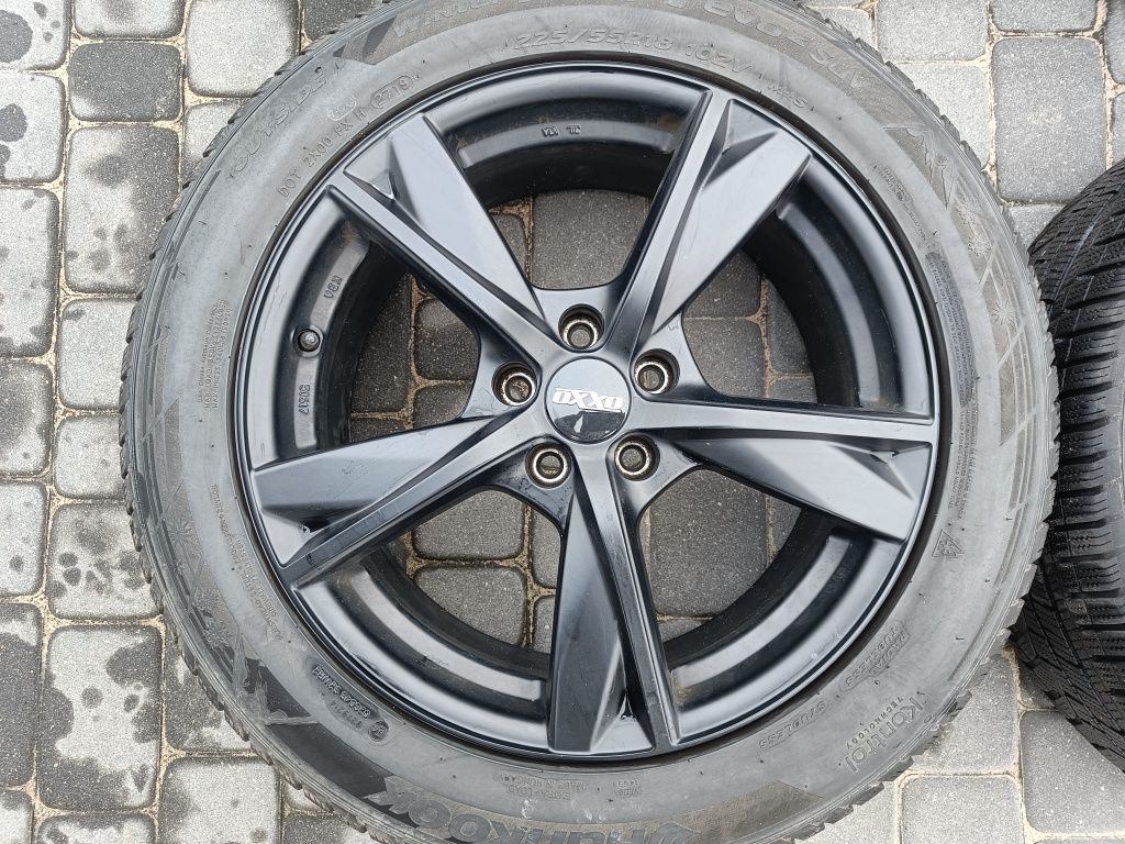 Felgi18 OXXO 5x108 Peugeot Ford Citroen opona zima 5,5mm 2019r kpl