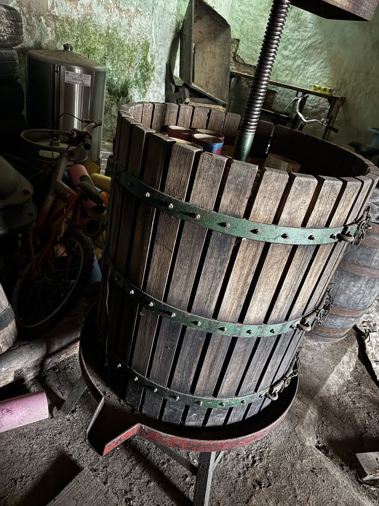 Prensa de vinho completa