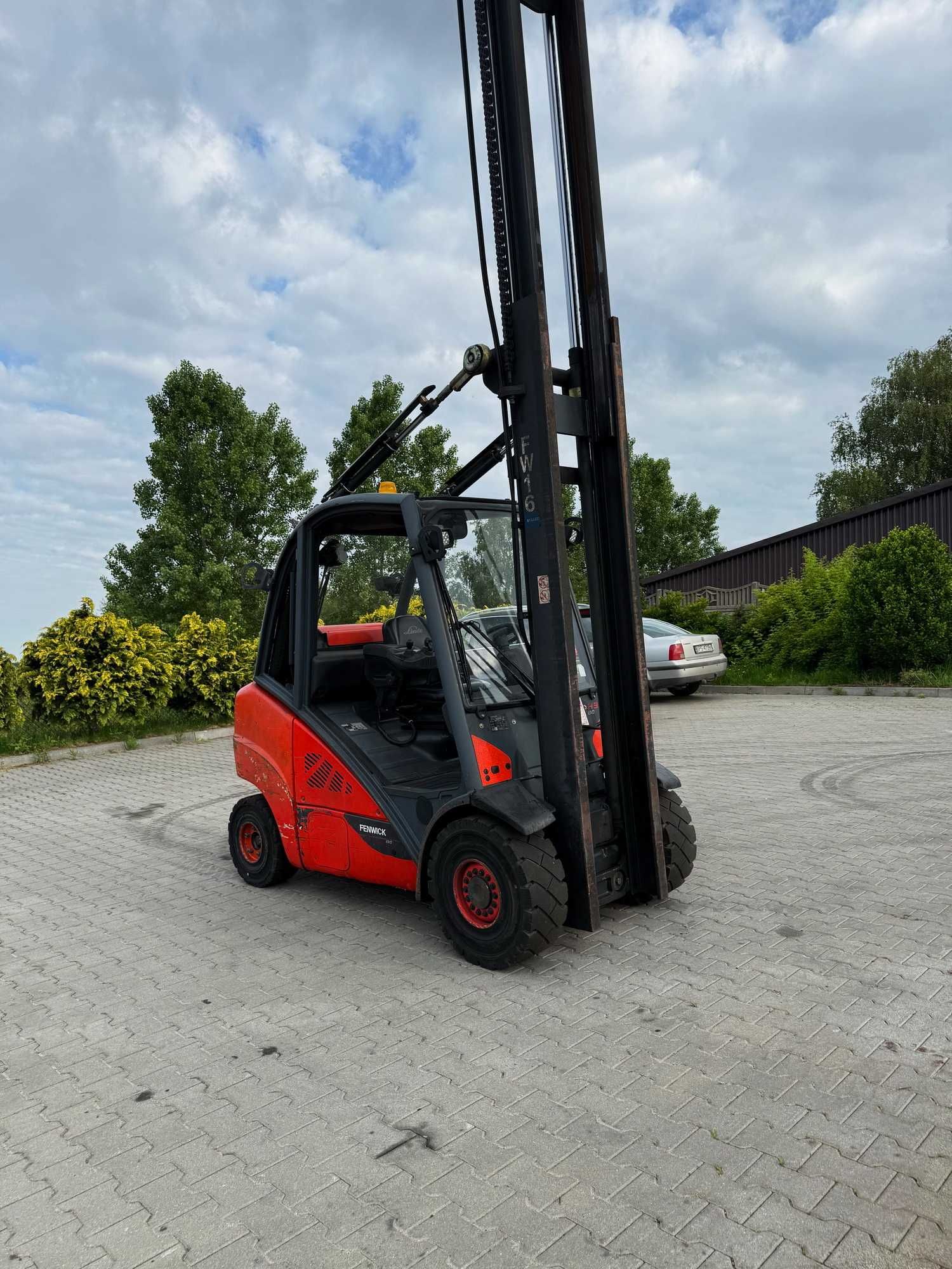 wózek widłowy LINDE H35T-02 EVO 3500kg 4.40m przesuw pozycjoner 2016'