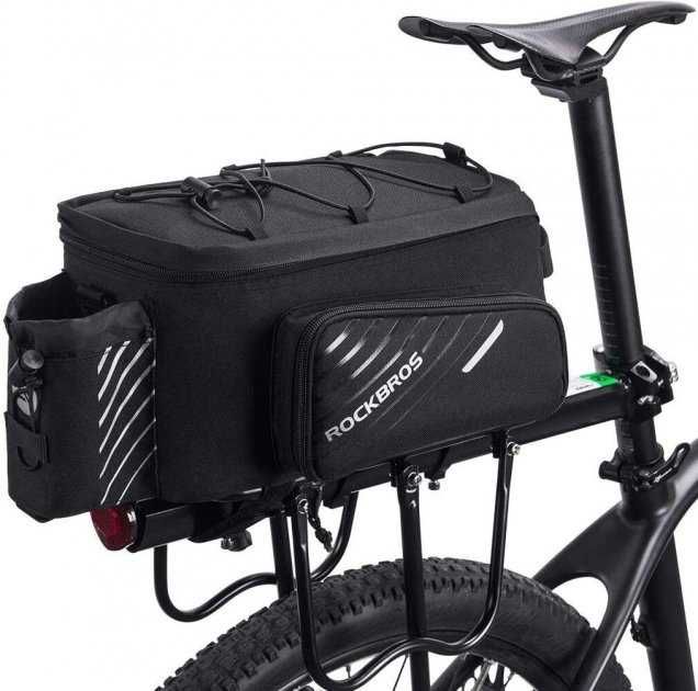 Велосипедна сумка на багажник RockBros A9 байкпакінг 9-12 літрів