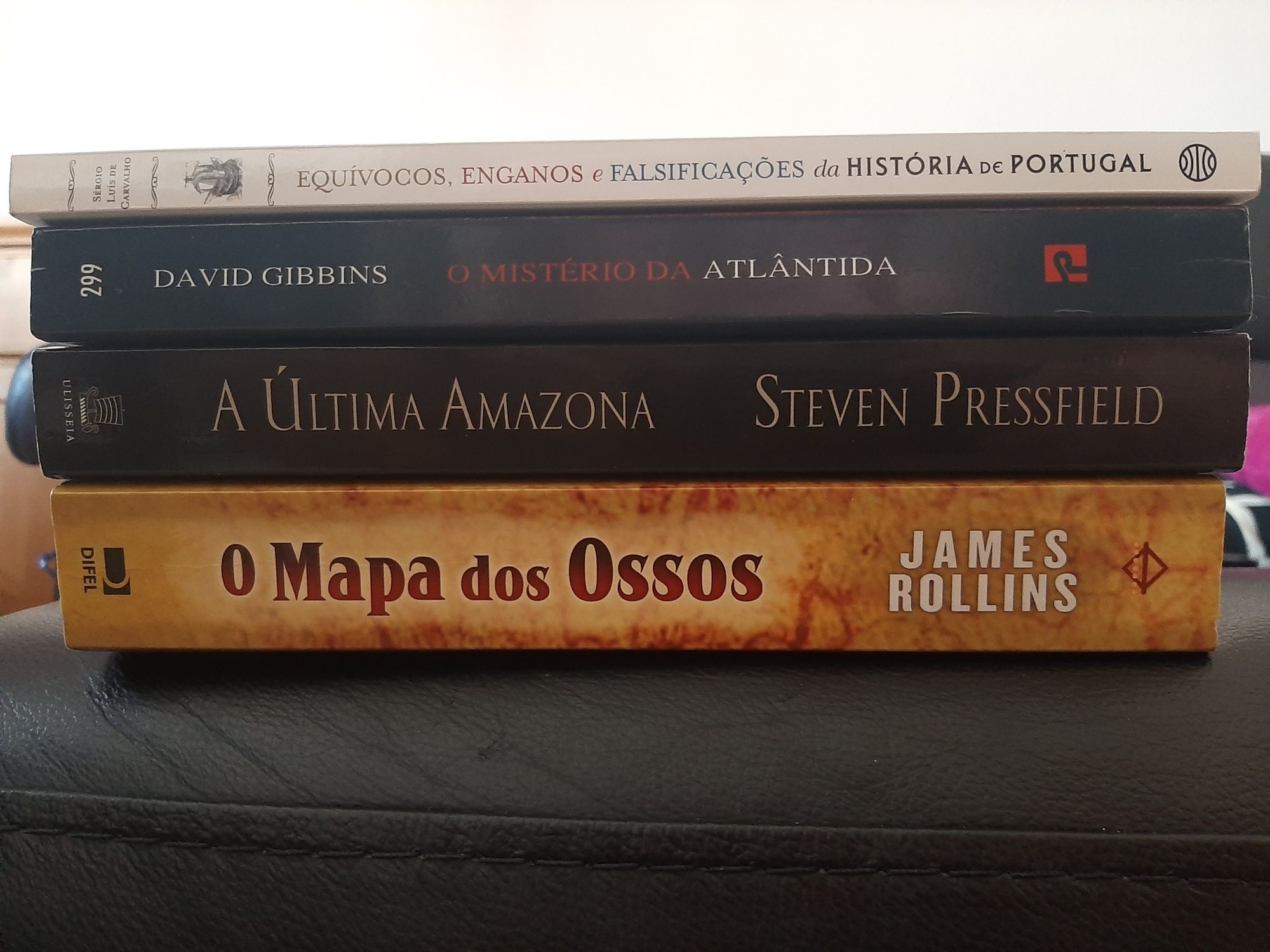 Equívocos falsificações david gibbins atlântica pressfield Rollins