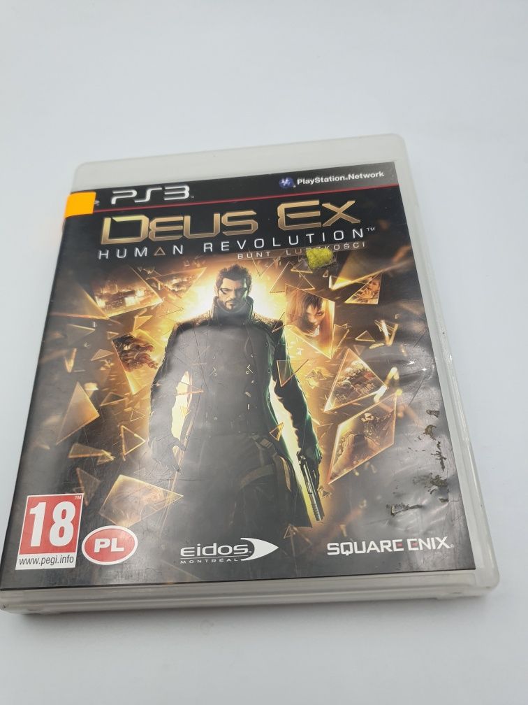Gra gry ps3 Playstation 3 Deus Ex Bunt Ludzkości Human Revolition PL