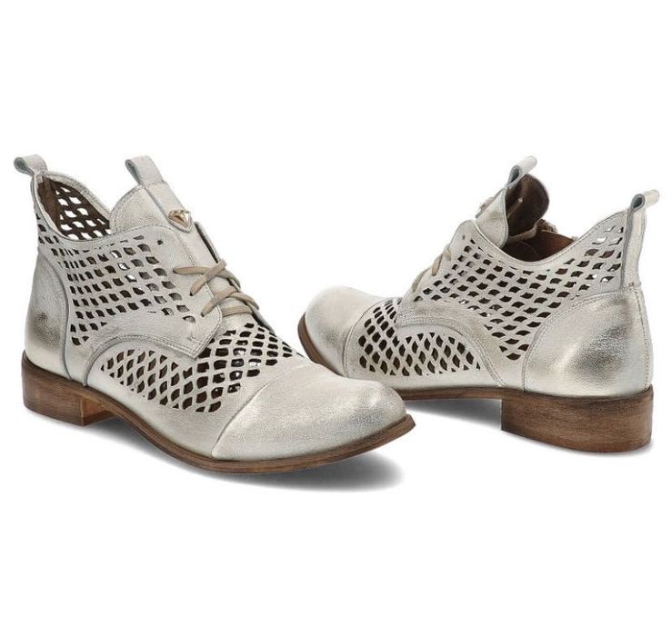 Złote Botki Pro-Moda Eleganckie Buty Damskie r.39