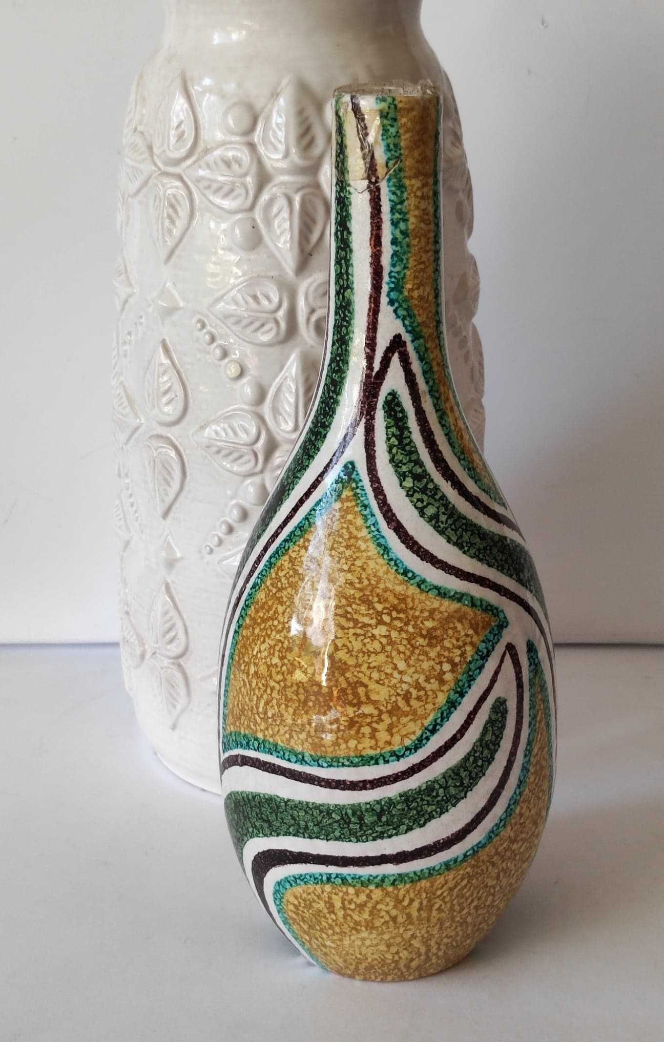 Stary wazon ceramiczny, "Pikasiak" Italy 527/485, Design Vintage