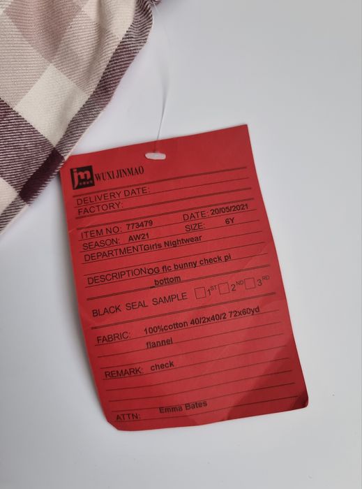 Spodnie w kratę różowo bordowe dla dziewczynki nowe rozmiar 116