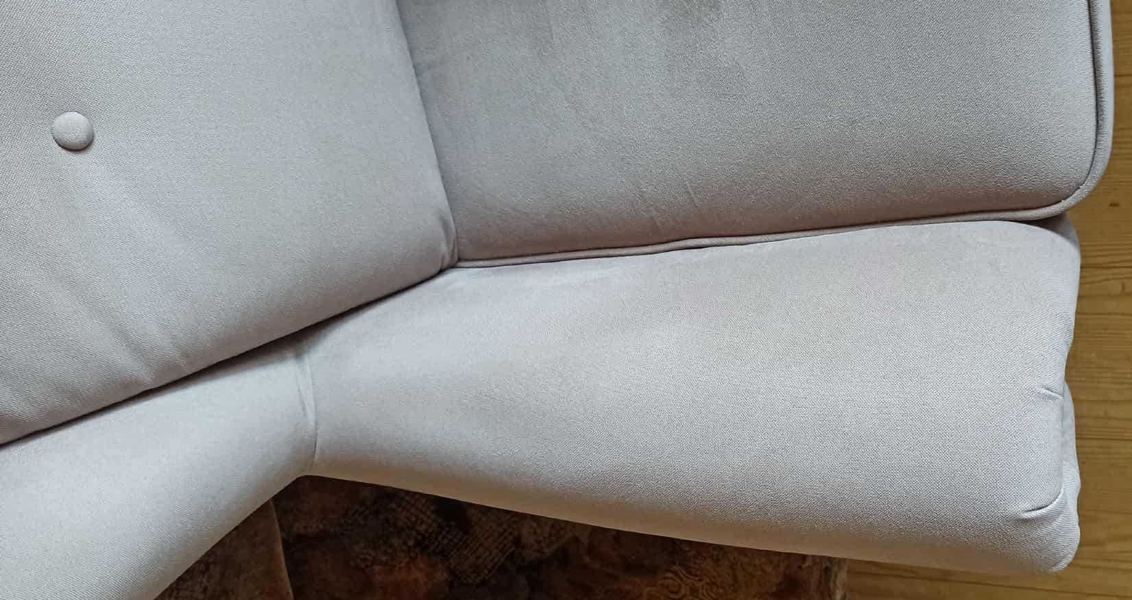 Fotel Uszak jak nowy - Agata Meble - kolor szare cappuccino