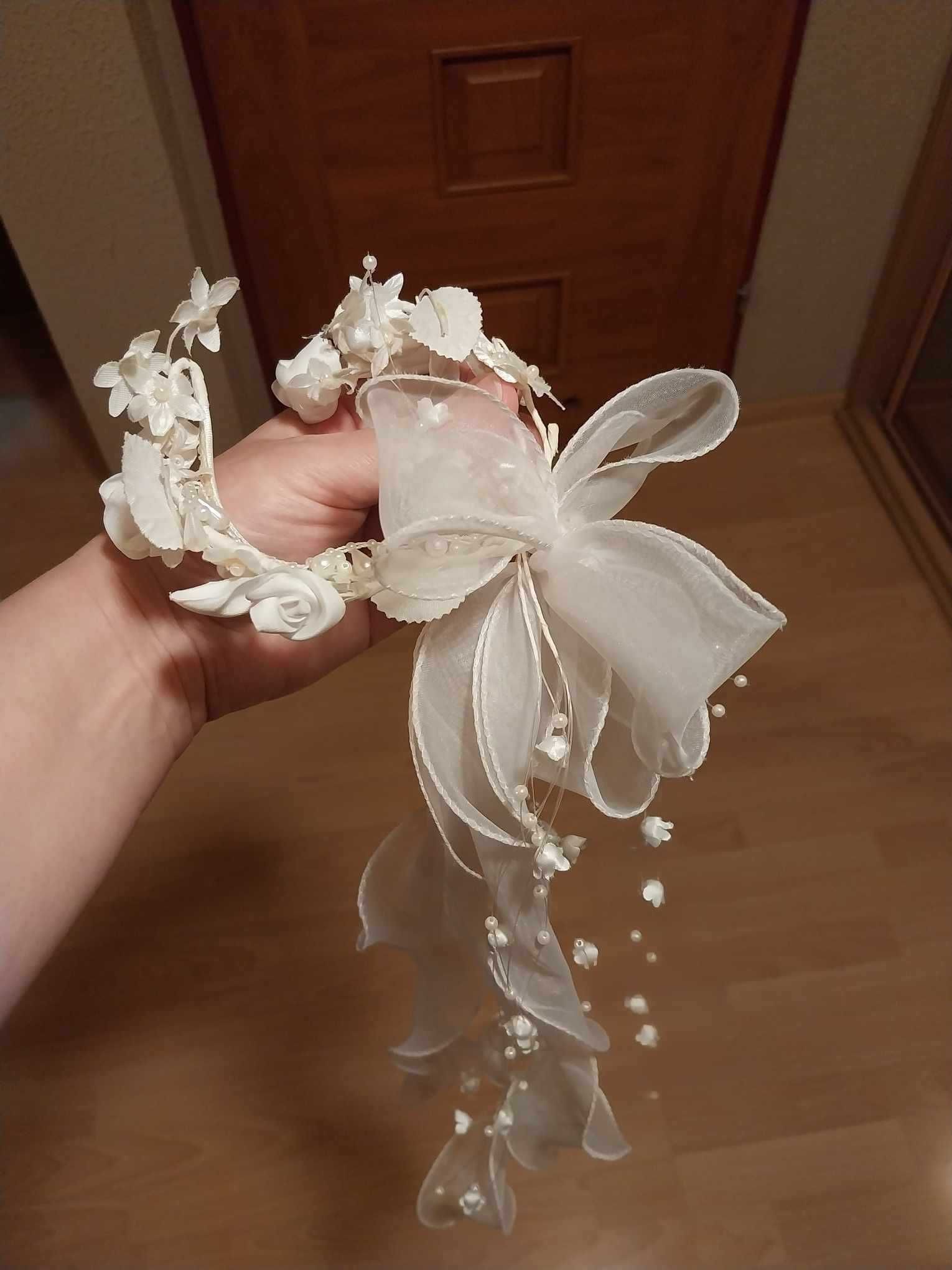 Sukienka komunijna na wysoką dziewczynkę - ok. 158 cm