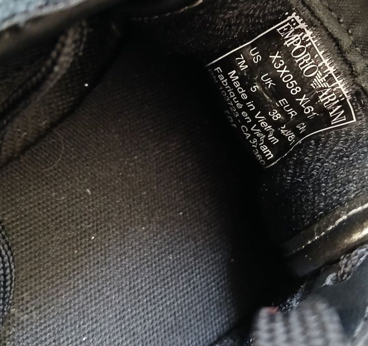 Sneakersy damskie Emporio Armani