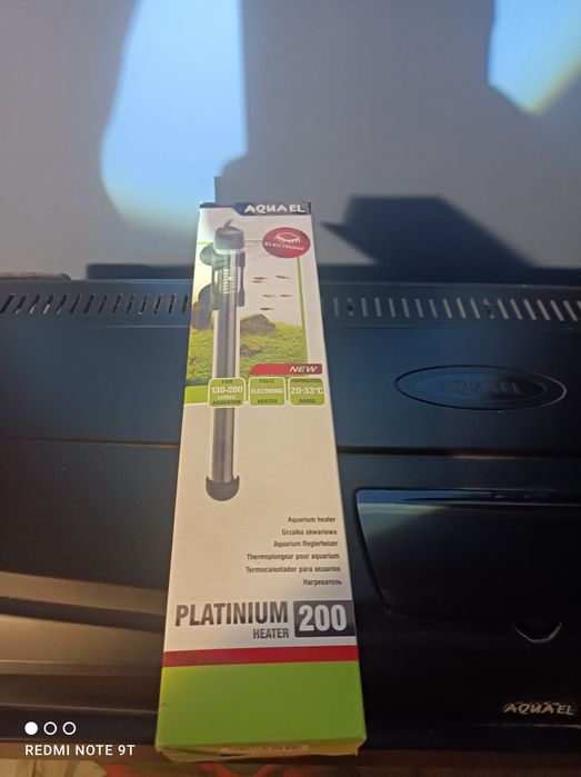 Akwarium 200 litrów z filtrem i grzałką