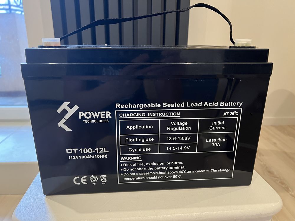 Продам новий гелевий акумулятор Power 12V/100Ah