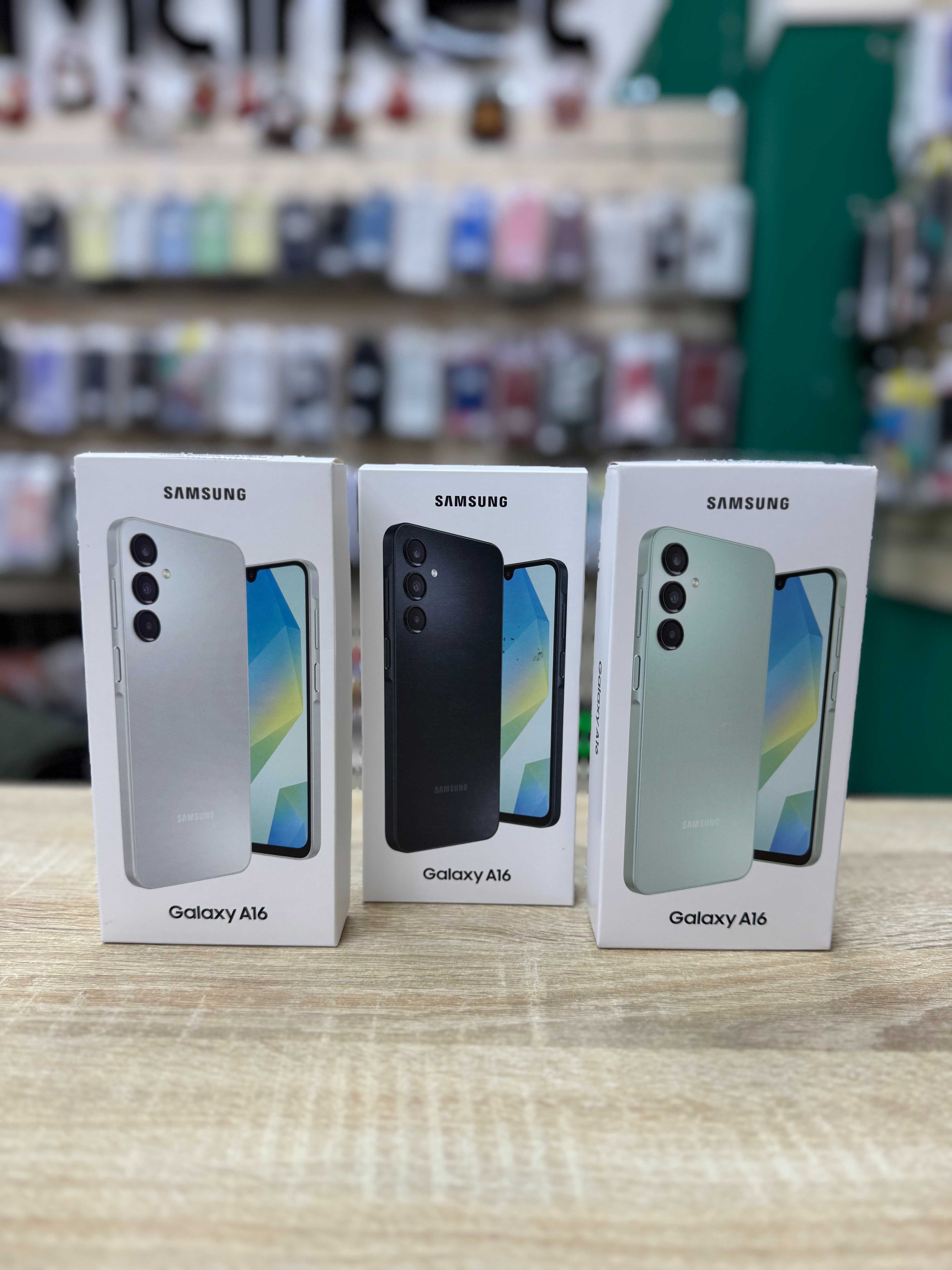 Смартфон Samsung Galaxy A16 128/256GB | Black, SIlver, Green UA