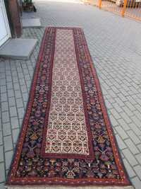 Piękny stary dywan /chodnik Iran wełna ręcznie tkany