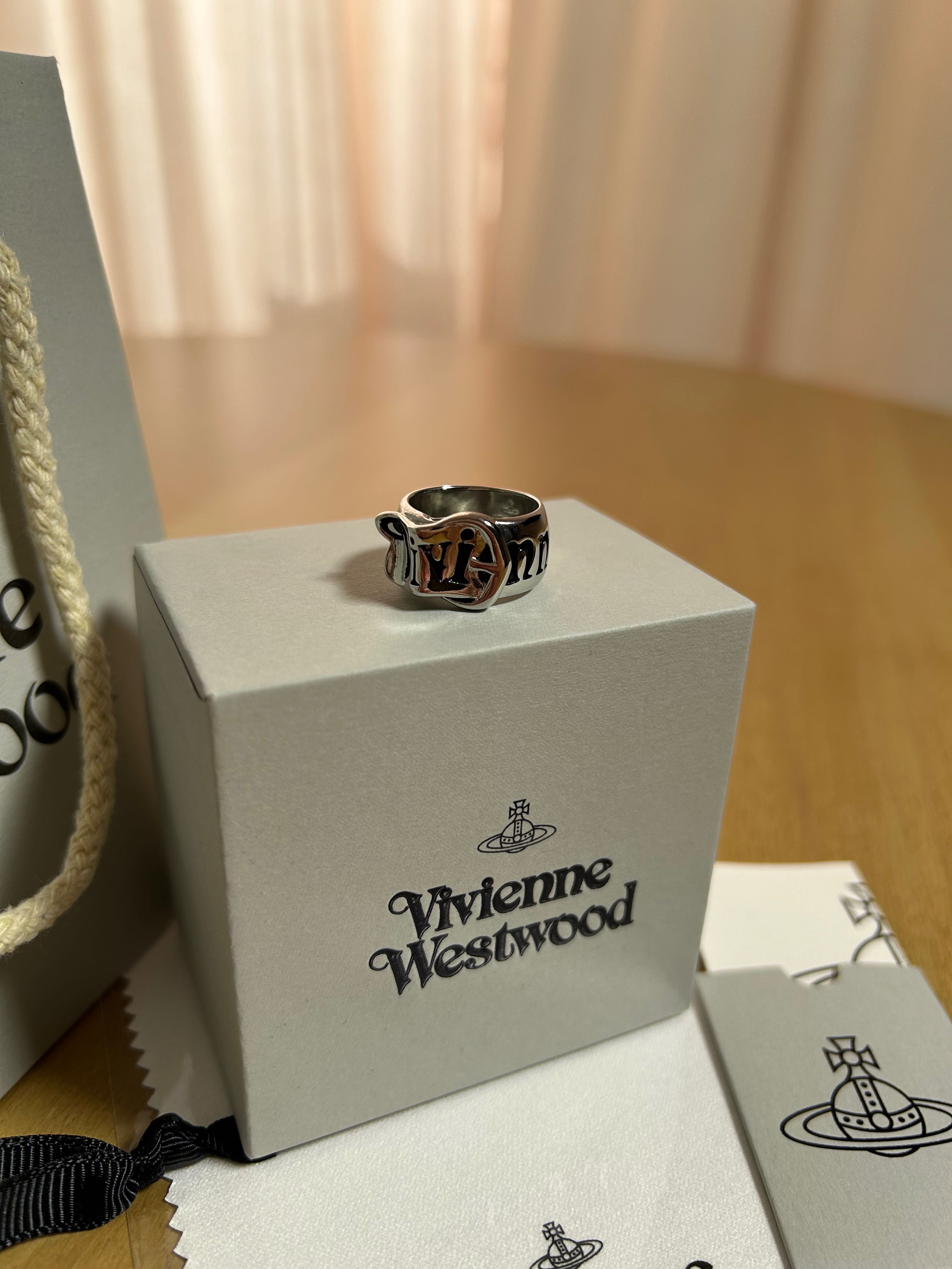 Vivienne Westwood Signet Ring Sterling Silver кольцо каблучка оригинал