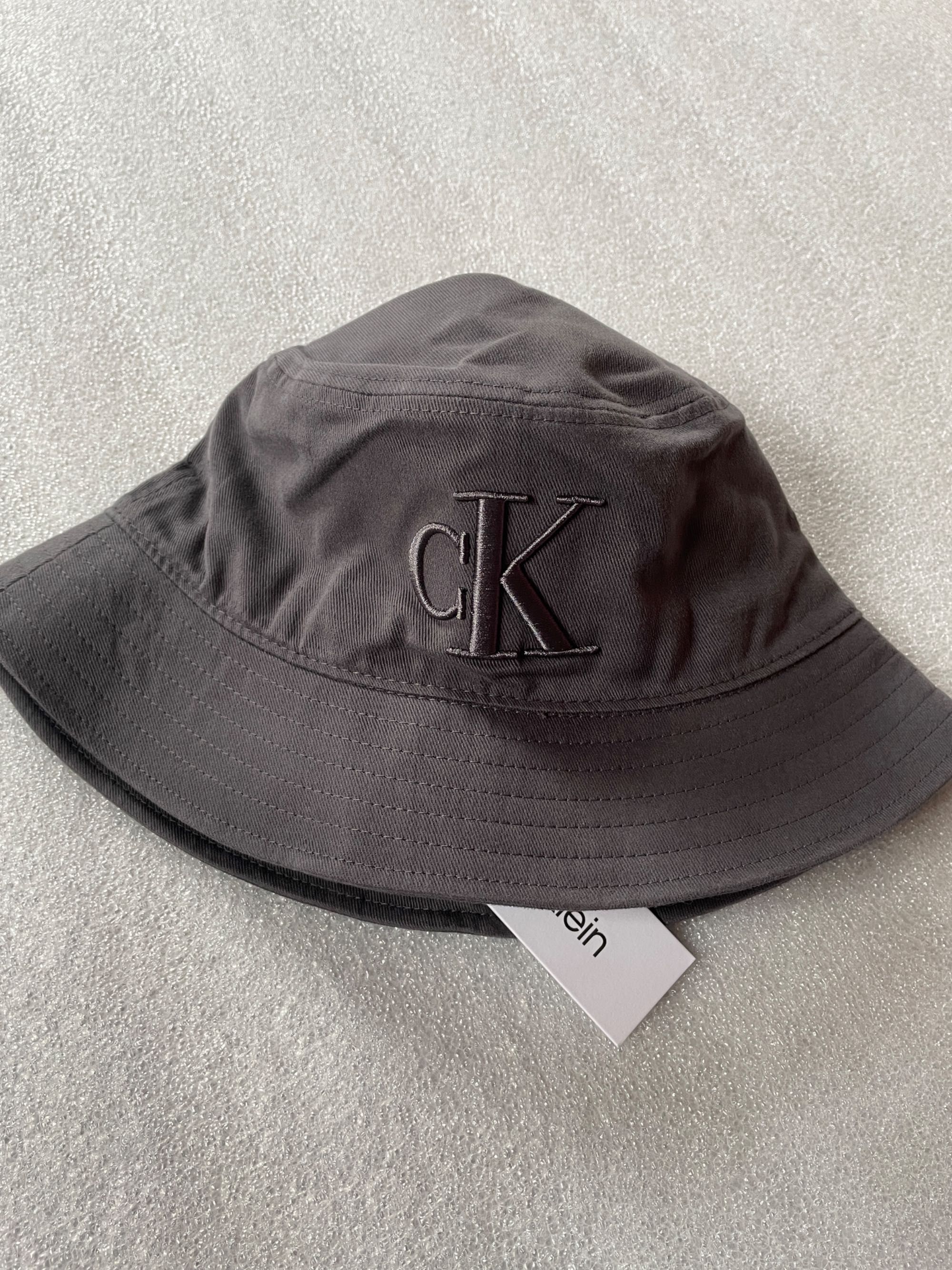 Новая шапка - панама calvin klein (ck twill logo bucket hat)с америки