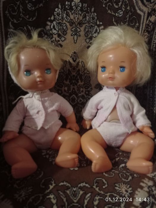 Кукла Анюта или кукла - пеленашка кругозор СССР