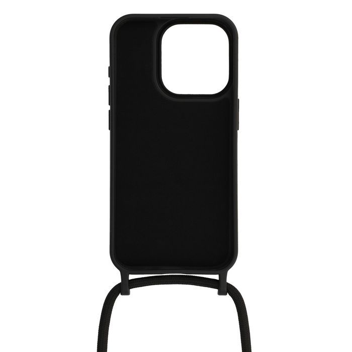 Strap Silicone Case Do Iphone 11 Wzór 1 Czarny
