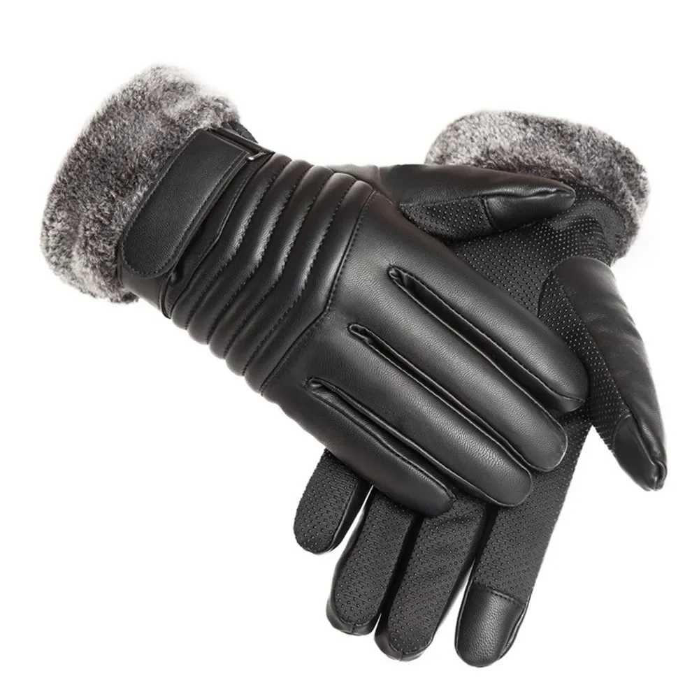 Luvas de isolamento para homens, tela sensível ao toque