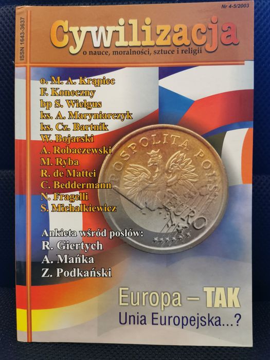Cywilizacja Europa - TAK Unia Europejska