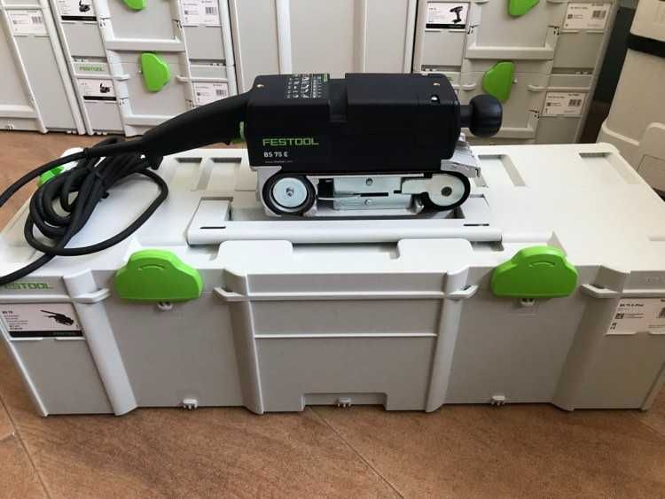 Szlifierka taśmowa Festool BS 75 E-Plus