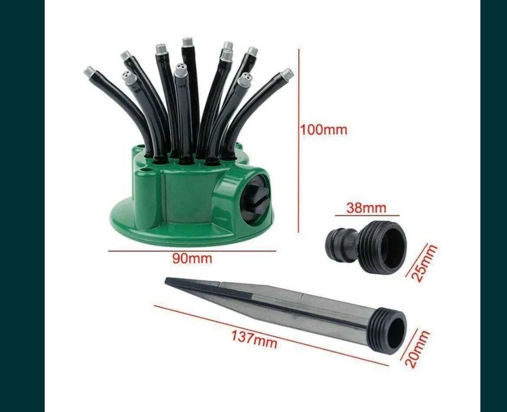 Система поливу Multifunctional sprinkler розпилювач дощувач для поливу