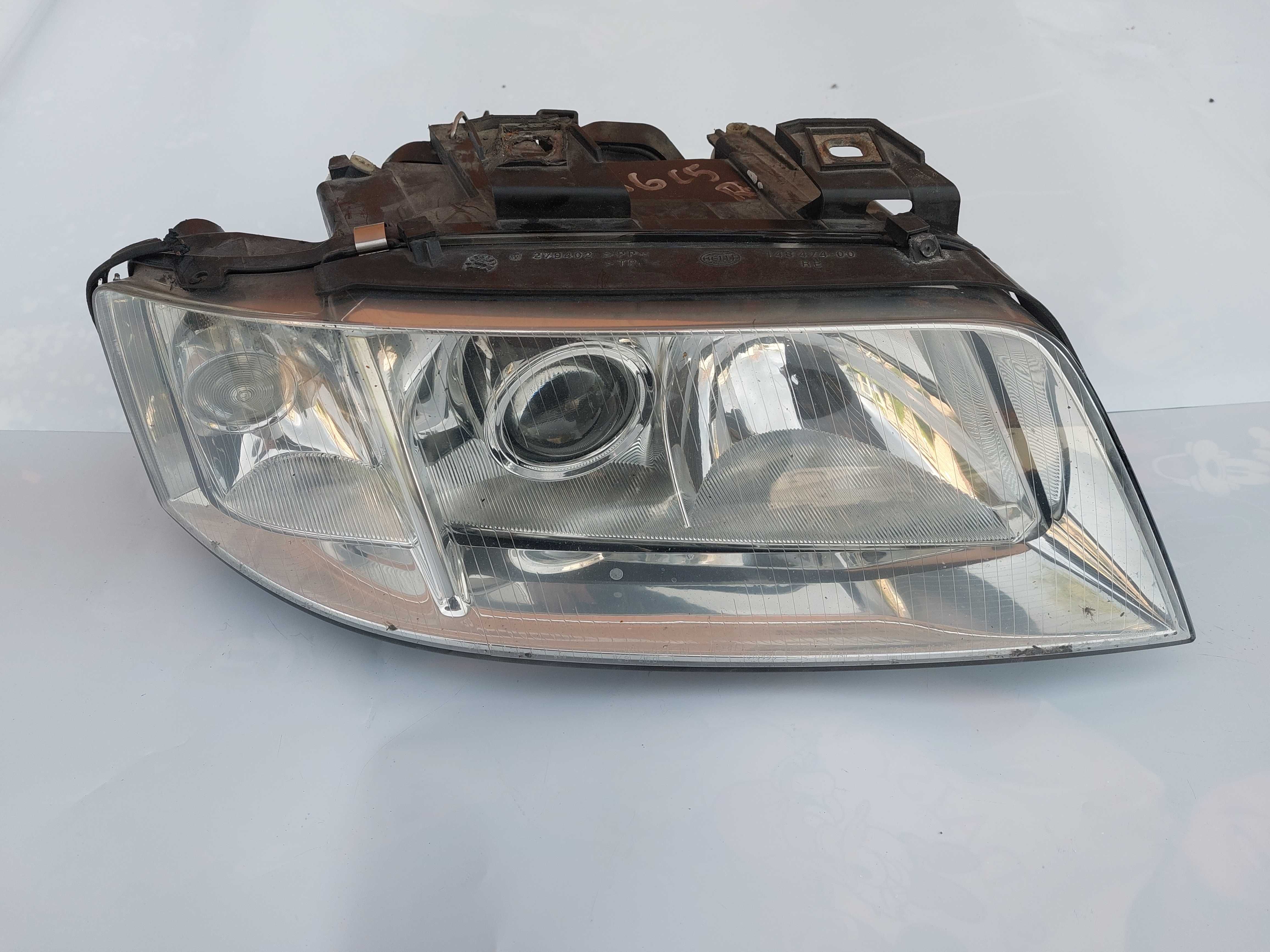 Lampa Prawa Xenon Audi A6 C5 97-00.r Przed lift europa BDB